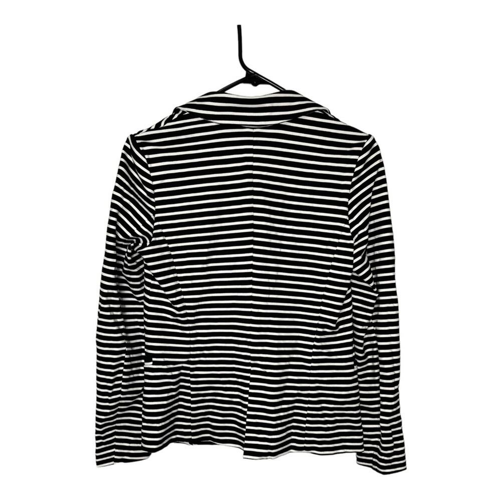 Philosophy Jacket Woman Collar 1-Button Stripe size extra small - Picture 2 of 4